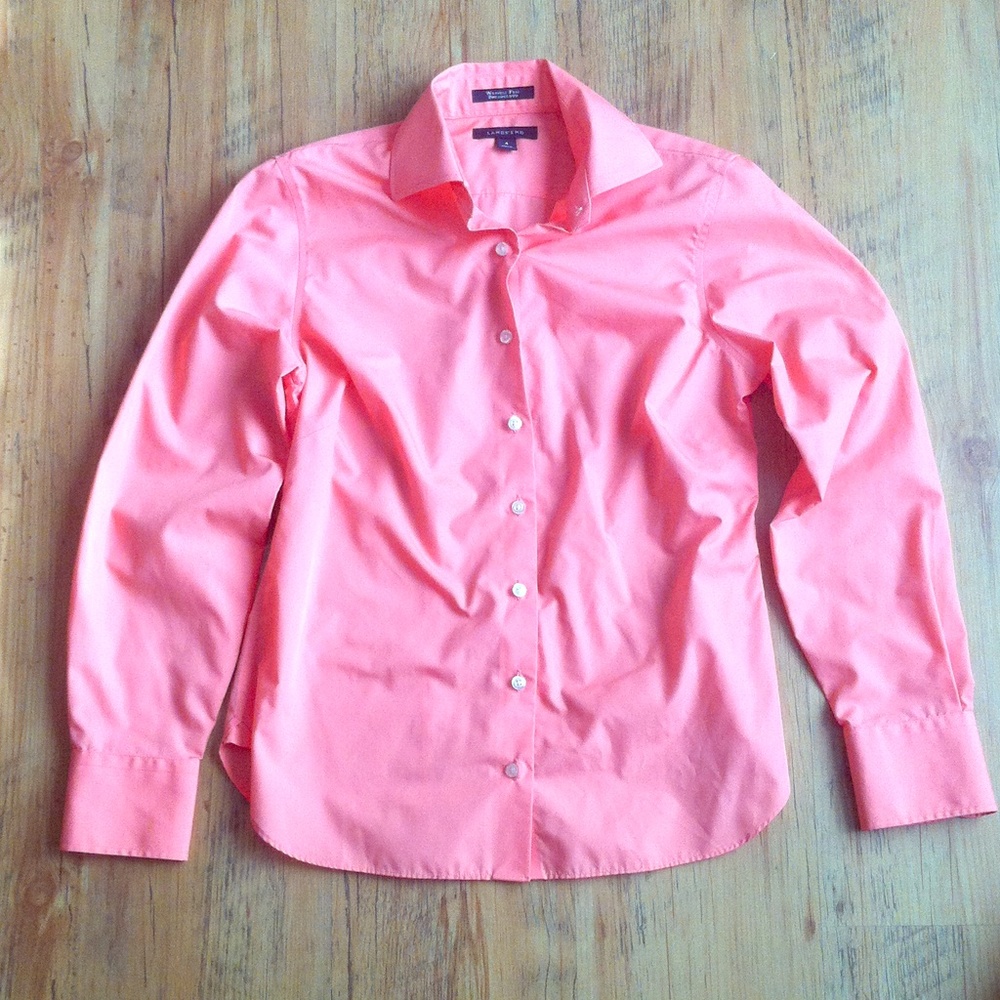 Lands End Wrinkle Free Button Down